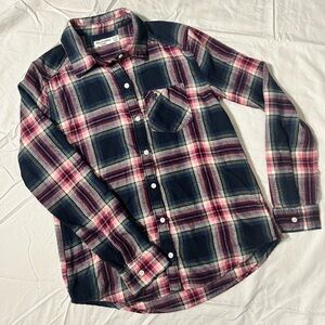 Abercrombie kids flannel shirt